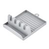 Plastic Spatula Rack Kitchen Countertop Spatula Spoon Storage Drain Rack Home Pot Cover Cutting Board Rack Cutlery Storage Rack