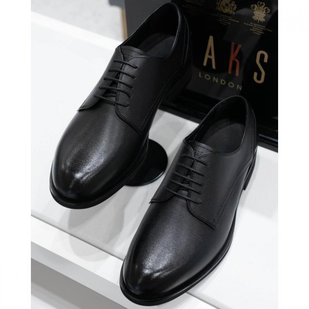 

DakS Men S Derby Suit ShoeS Dmx332 SAFIANO BLACK (KE10)/280mm