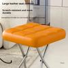 Home door shoe changing, low stool, dining chair, internet famous, light luxury, minimalist style, soft bag folding chair