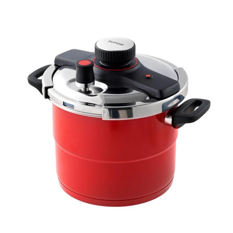 Supor 7.2L 22cm Red Pressure Cooker