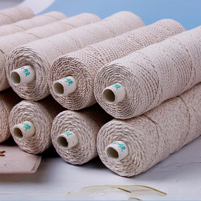 

Scented Candle DIY Kit: Smokeless Cotton Paper Wicks (15-60 Strands) 18 Strands 145m