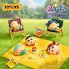 Original Crayon Shin Chan Crayon Minime Series Lazy Chill  Animation Cute Crayon Shin Chan Small Doll Festival Present