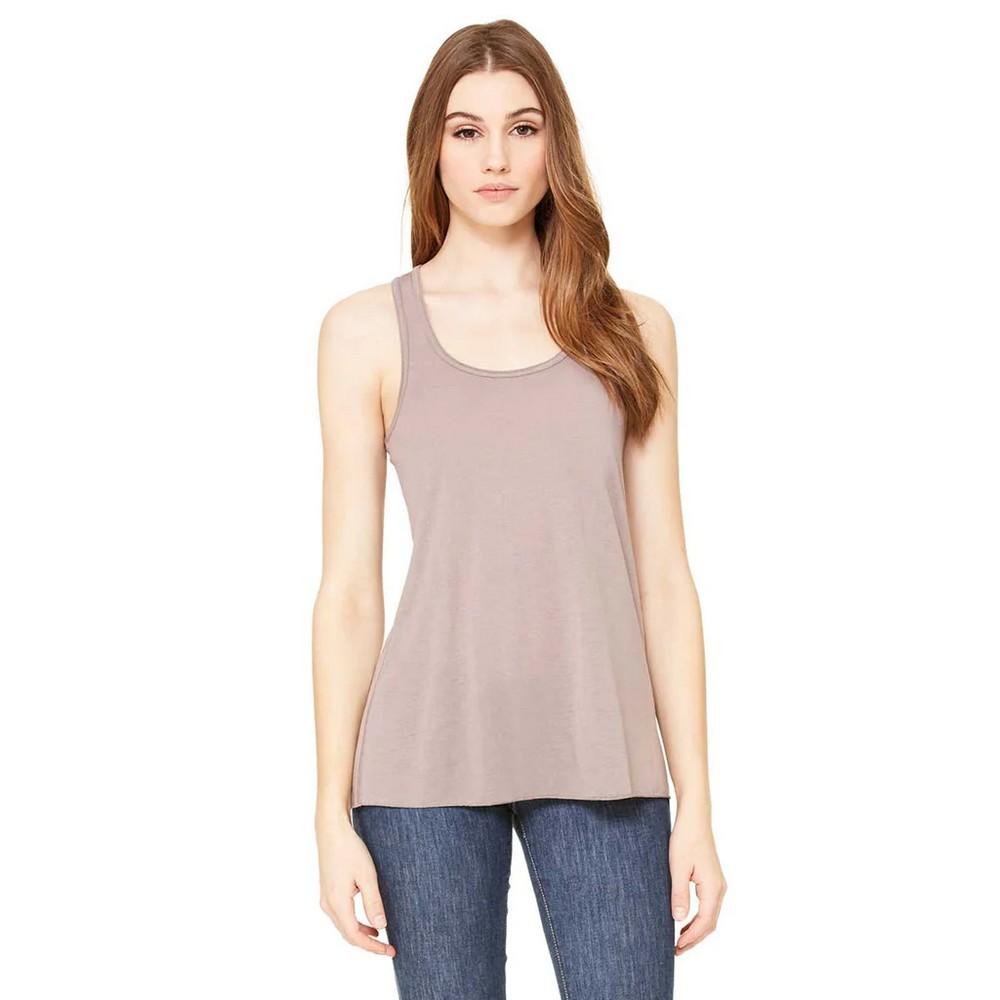 Bella + Canvas Womens/Ladies Racerback Flowy Tank Top