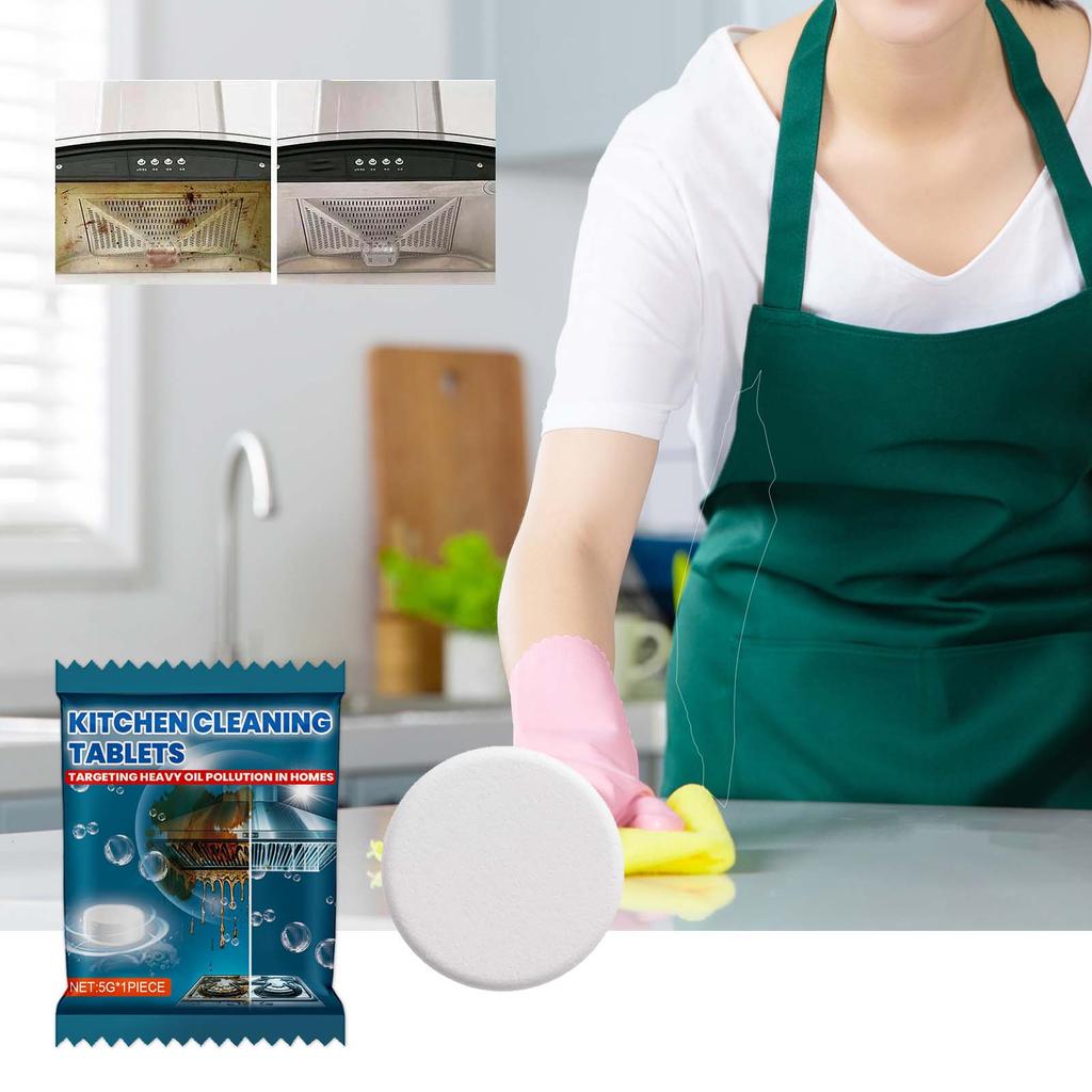 Küchenreinigung Brausetabletten Dunstabzugshaube Herd Starköl Entfettung Schmutzreinigung Brausetabletten