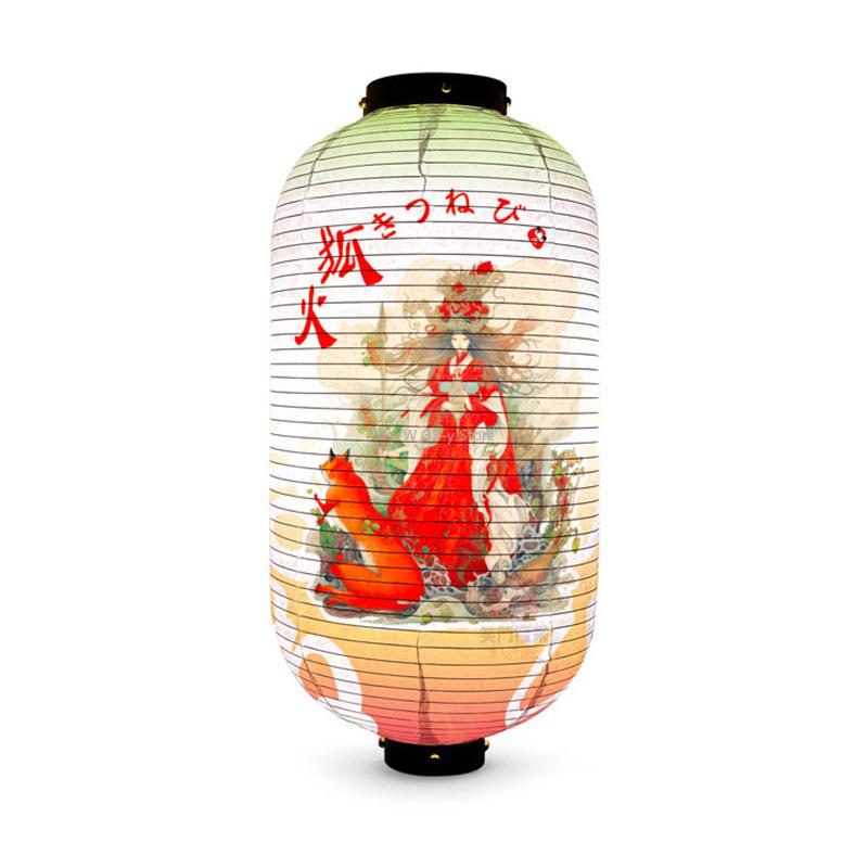 

Outdoor Waterproof Lantern Izakaya Yakitori Restaurants Sushi Ramen Japanese Cuisine Restaurant Customized Decoration Lantern 15x25cm
