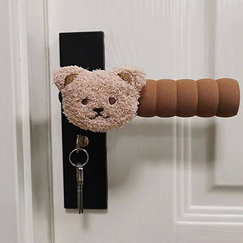 

Защитная крышка дверной ручки Kawaii, защитная крышка дверной ручки, антиколлизионное украшение для двери