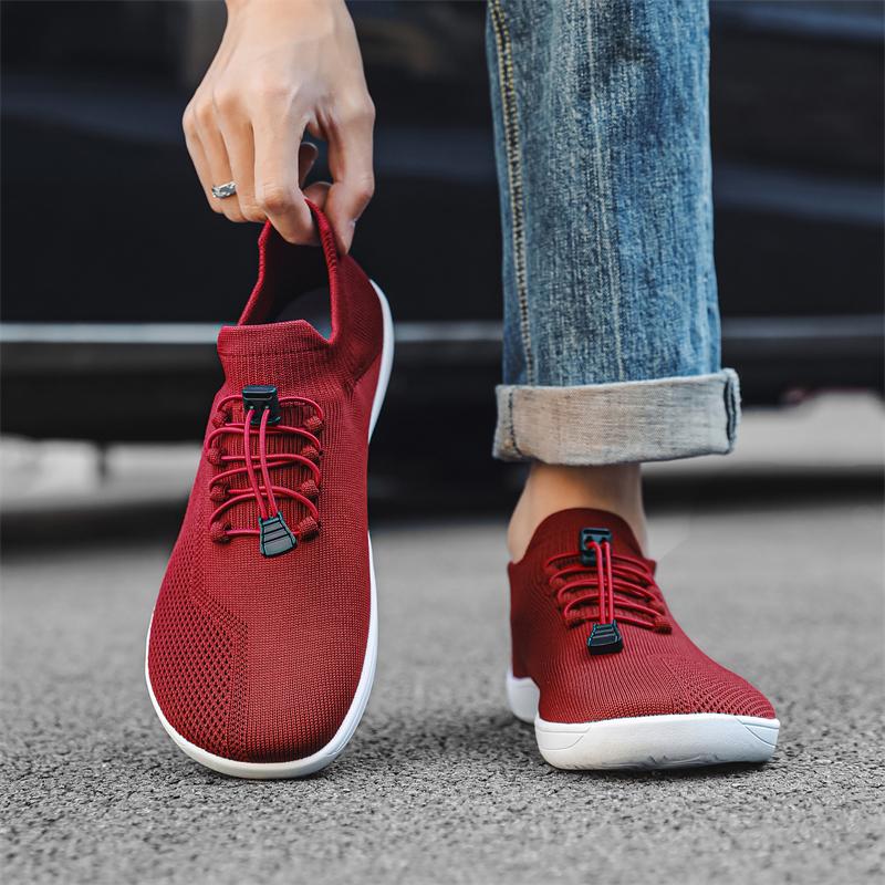 MCTIN New Mesh Women's Sneakers Breathable Match Walking Shoes Summer Wide Toe Barefoot Shoes Men