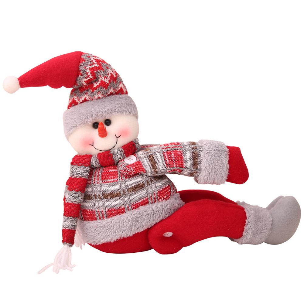 

Снеговик/Лось/Дед Мороз Уникальный Смешной Рождественский Плюшевый Набивной Декор Рождественский Плюшевый Набивной Декор для Новогодней Елки Винной Бутылки Шторы