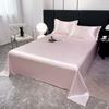 Ice Silk Bed Sheet Solid Color Cool Silk Mattress Protective Cover Anti Slip Color Ding Bed Cover Dust Cover