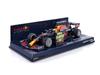 Minichamps Red Bull Racing Honda RB16B Max Verstappen Abu Dhabi GP 2021 Winner World Champion with Pit Board Completed Product 1/43