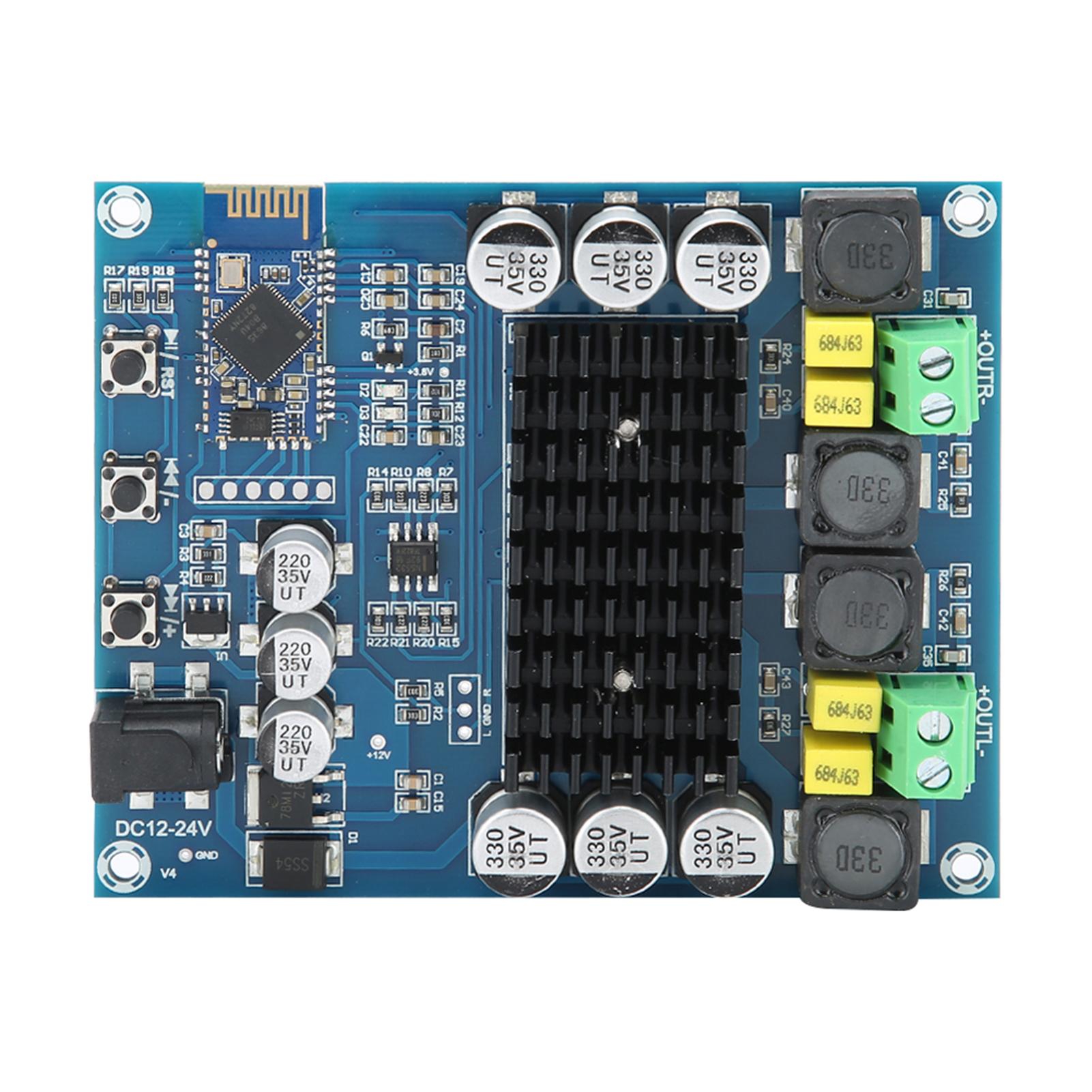 

Плата цифрового підсилювача M548 Bluetooth Dual Sound Channel Bluetooth Module 120WX2
