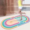 Colorful Soft Skip Rope Mat Large Non-slip Indoor Room Fitness Sports Shock Absorption Skip Rope Mat Yoga Carpet Tatami Area Rug