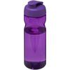 Sports Bottle with Flip Lid, 650 Ml H2O Active® "Base" Purple