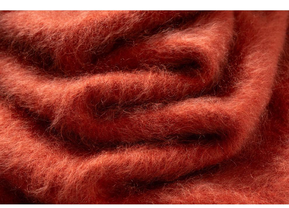 Women's Cashmere Embroidered Loose Pullover Sweater for Autumn/Winter