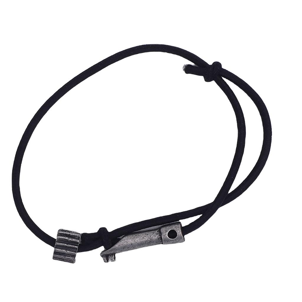 Car Window Breaker Bracelet Rubber Portable EDC Survival Bracelet Vehicle Self Rescue Tool