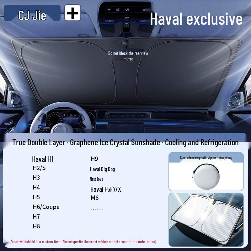 Car Windshield Sunshade Umbrella - Heat and Sun Blocker Visor Cover