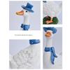 2Pcs Resin Duck Statue, Lightweight Waterproof Sun-Resistant Garden Decoration, Cartoon Style Duck Figurine for Home Courtyard Balcony Windowsill