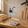 Drill Press Stand Fixed Hand Metal Power Tool for Work Surface Single Hole Aluminum