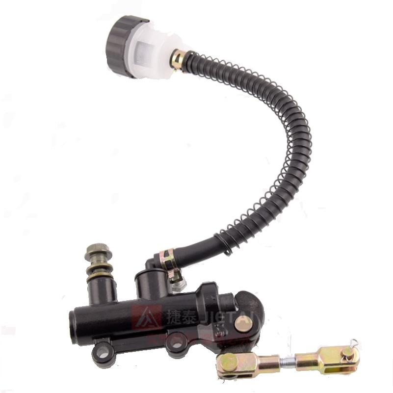 NEW Motorcycle Rear Brake Master Cylinder Pump ATV Dirt Bike Hydraulic Refit For Ninja ZX6 ZX7 ZX6R ZX6RR ZX7R