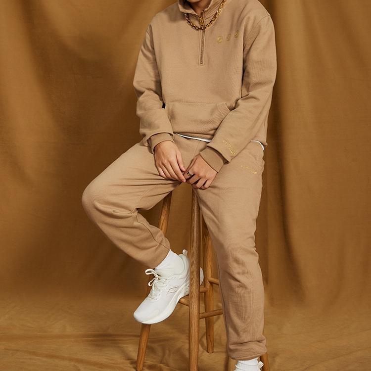 Saucony Knitted Sweatpants Men's Umber Horsehair Moderate Cuffed Pants SC2239130-2