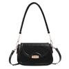 Niche High-End Single Shoulder Underarm Bag for Women 2025 New Versatile Saddle Bag Commuter Retro Crossbody Small Square Bag