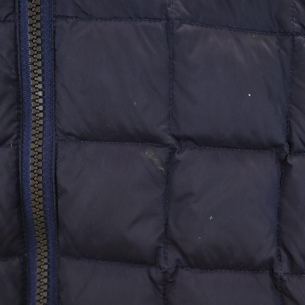 TAION Knit Switching Down Jacket M Navy Women Used