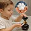 Yousheng 1/2/3Pcs Cat Shape Foam Soap Dispenser Black Kitten Design Reusable Soap Pump Cat Lover Bathroom Decor