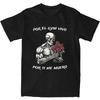 Printed Calacas Chidas Gym T Shirt for Unisex Funky Skull Gym 100% Cotton T-shirts Short Sleeve