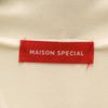 MAISON SPECIAL Primeover Cardboard Knit Sweatshirts White Unisex Men's Used