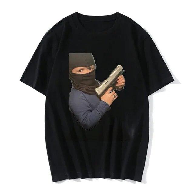 Khabib Blogger Hasbulla walka drukuj koszulka damska z krótkim rękawem O Neck koszulka damska koszulka damska najlepsze ubrania koszulki