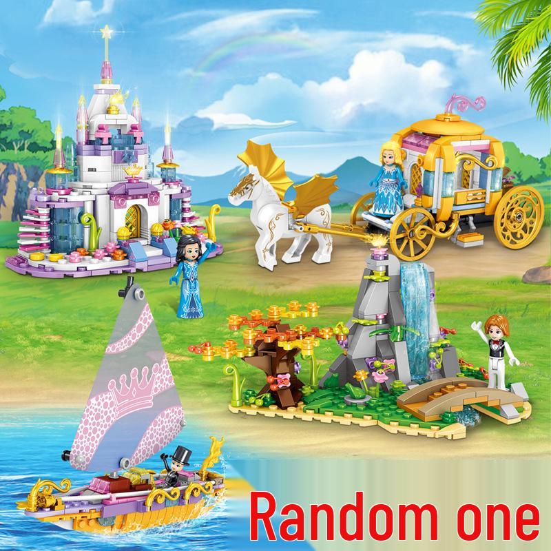 Windsor Princess Castle Carriage Building Blocks: Educational Toy for Girls