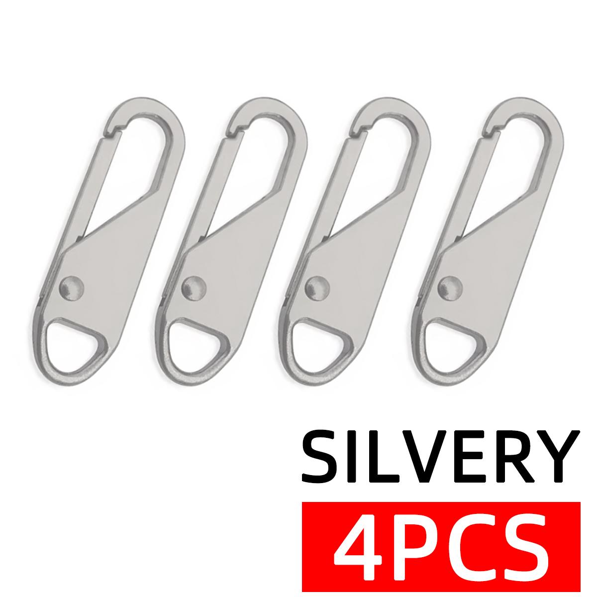 Removable Zipper Replacement Part Easy To Install Universal Movable Pull Tab Universal Zipper Lock Head Repair Damaged Zipper