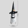 Halloween Decorations Outdoor Hanging Ghosts Lights Glowing Ghost Witch Hat Halloween Ornaments Lights Decorations for Garden
