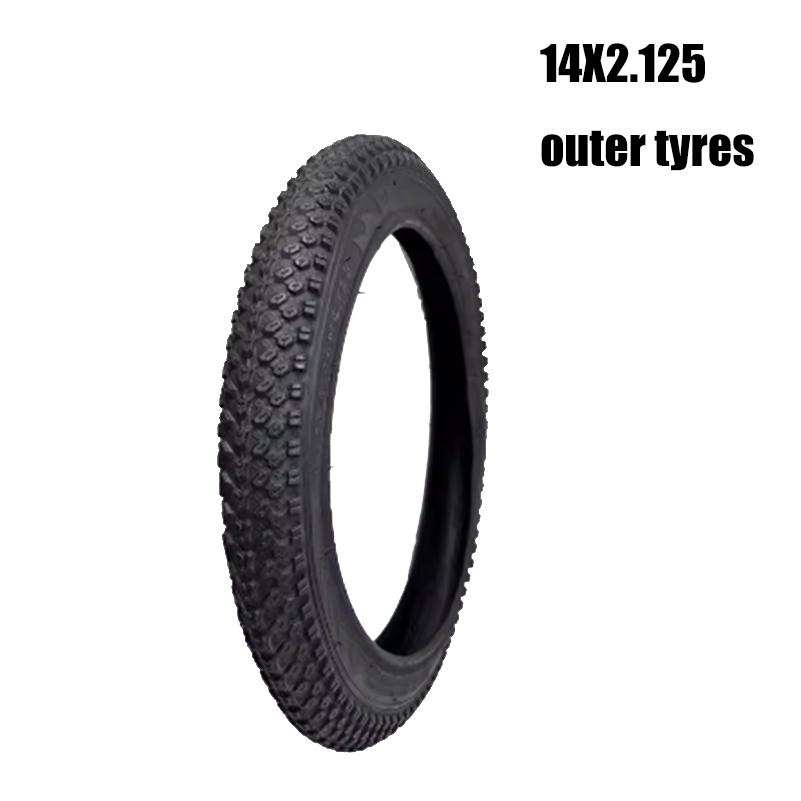 12/14 INCH Children's Bicycle 12x2.125 12x1.75 12X2.40 14x2.125 14x1.75 14x2.40 Outer Tube Scooter Electric Bike Tires