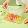 Ice Cube Mold Easy To Demould Convenient Cleaning Save Space with Lid Reused DIY Handmade 33 Spherical Ice Tray Juice Supply