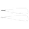 2PCS Stress Anxiety Relief Necklace Stainless Steel Mindful Breathing Exercise Device Whistle
