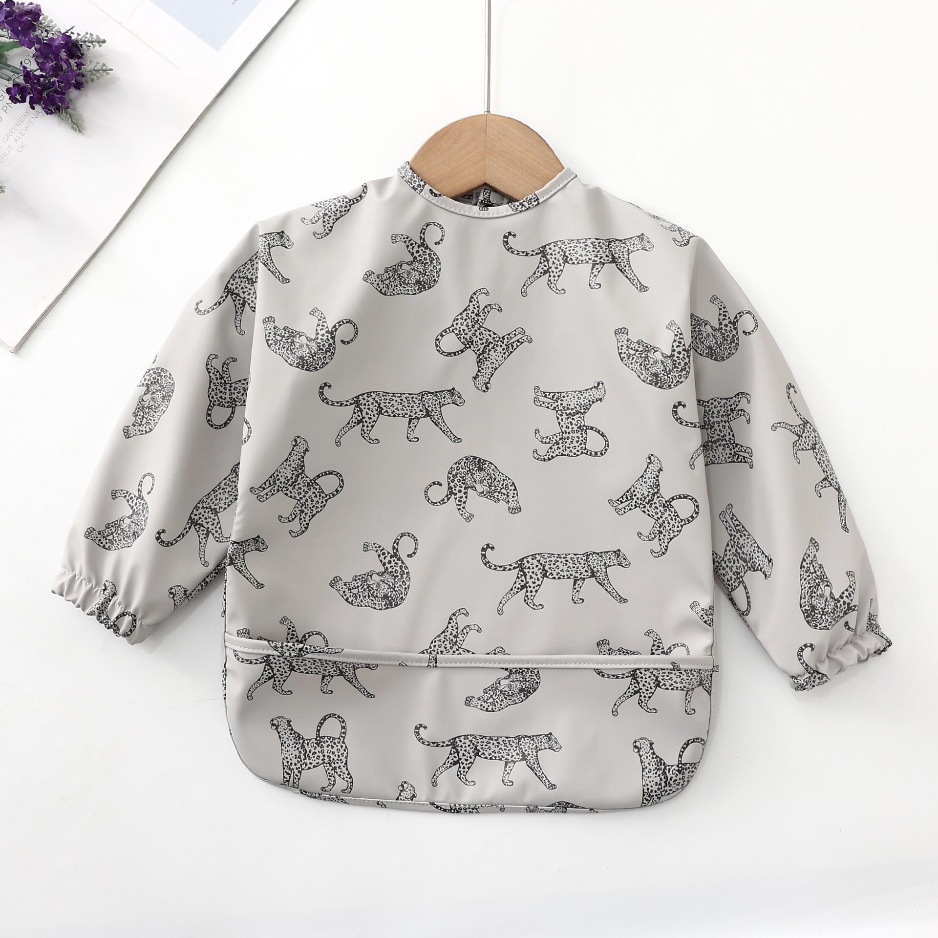 Reversible Waterproof Danish Baby Bib - Soft, Anti-Stain for Mess-Free Feeding L 36-54 months