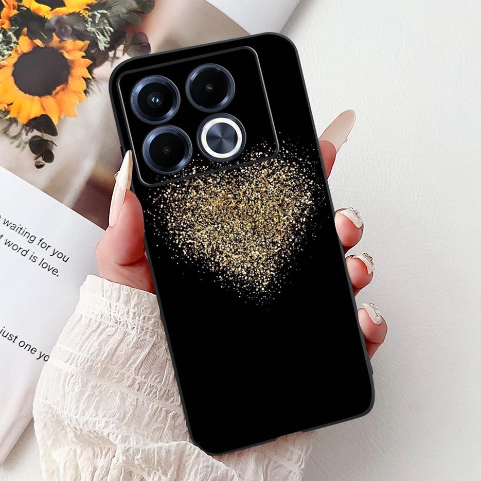 For Infinix Note 40 5G Case X6852 Luxury Fashion Painted Cover Matte Phone Case For Infinix Note 40 Pro Plus Note40 4G Soft Bags
