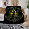 """Baum des Lebens Wandkunst""": Majestät der Natur in jedem Zuhause"Decke Flanell Überwurfdecke für Sofa, Bett, Reisen, Camping, Büro, Couch, Ch