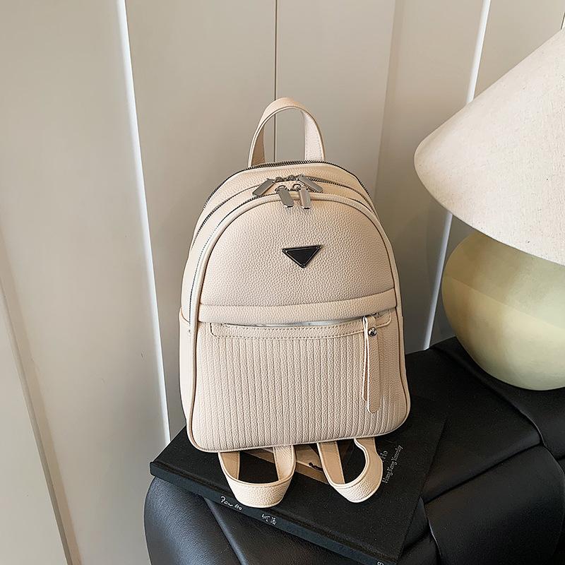 

Рюкзак премиум-класса в простом стиле, женский новый нишевый универсальный студенческий рюкзак для поездок на работу, повседневный