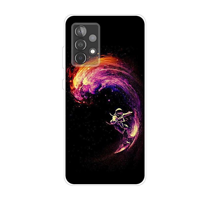 For Samsung Galaxy A52 5G Case Soft silicone TPU Back Cover For Samsung A52 5G 2021 Phone Cases A52 A 52 5G A526B Coque Shell