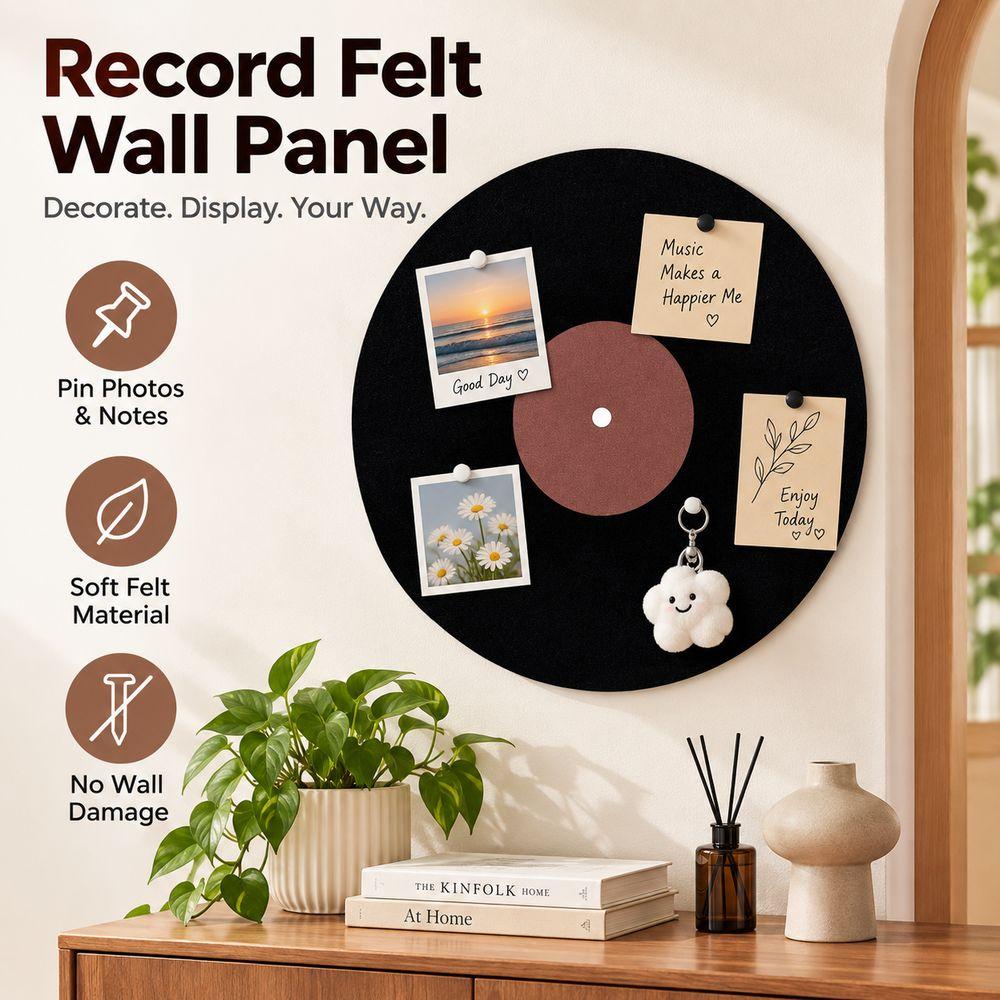 Does Not Hurt Wall Felt Wall Panel Music Wall Decoration Photo Wall Sticker Dormitory Decoration