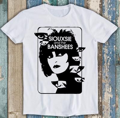 Siouxsie Banshees Limited Edition Poster Punk Music Funny Gift Tee T Shirt 1833