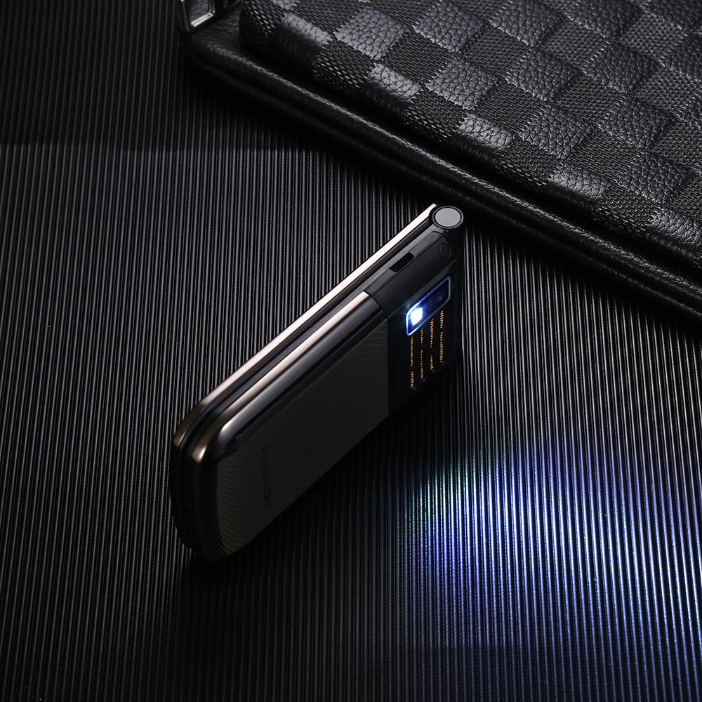 YEEMI NK2720 2G Flip Phone 2.6inches Screen 3800mAh Flashlight FM Recorder Camera Dual SIM Button Phone