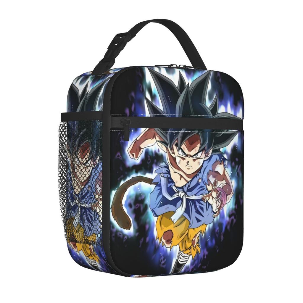 Bolsa de almuerzo Dragonball para niños con estampado completo, bolsa de picnic, bolsa aislante portátil bidimensional