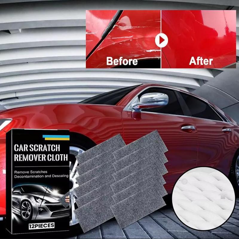 12X haine de mașină Nano Sparkle pentru zgârieturi Servetele de îndepărtare a zgârieturilor Nano Magic