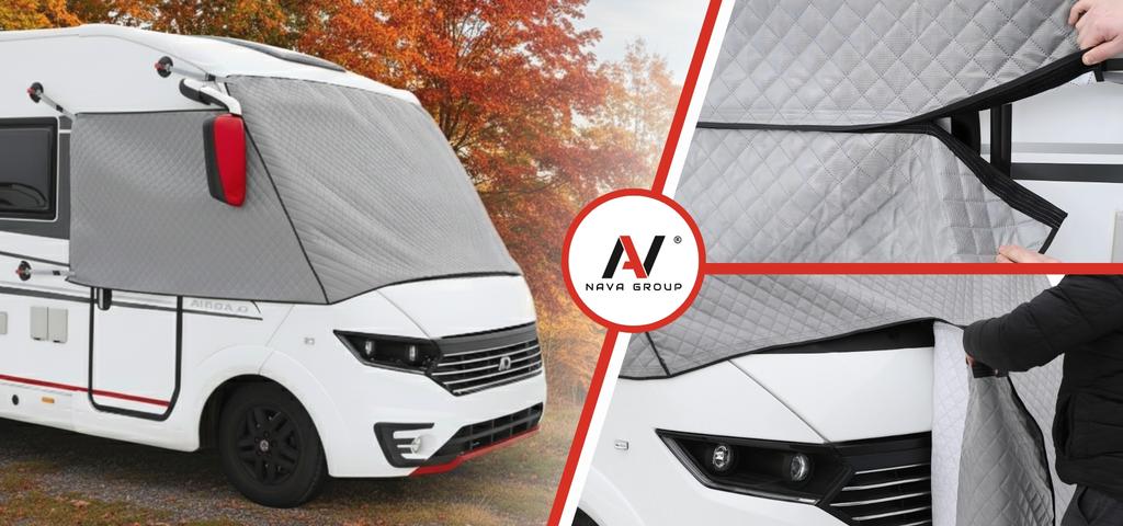 Thermal Mat for Windows Camper Ducato 4 Jumper from 2014 Thermal Insulation