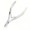 Cuticle Trimmer Cuticle Nippers Professional Stainless Steel Cuticle Cutter Clippers Cuticle Remover Pedicure Manicure Tools For Fingernails Toenails