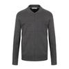 Ferraromilano Yaguari Zip-Up Cardigan Charcoal (Amsftsc10138)