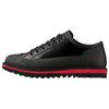 Blucher Lo Bequem Rutschfest Abriebfest Niedrig geschnitten Freizeitschuhe Unisex Schwarz Rot 1183C414-001